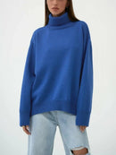 Turtleneck Oversized Pullover Sweater