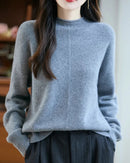 Rolled-Neck Merino Wool Sweater