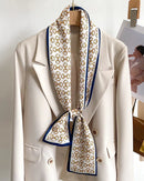 Women's Printed Silk Scarf & Shawl