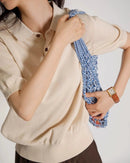 Ice Silk Knitted Polo Shirt