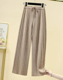 High-Waist Thicken Wide Leg Pants