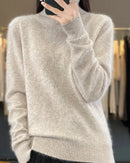 Mink Cashmere Turtleneck Sweater