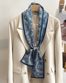 Women's Printed Silk Scarf & Shawl