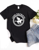 Crew Neck Letter Print T-Shirt