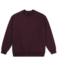 Loose-Fit Pure Cotton Pullover Sweatshirt