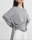 Lightweight Lyocell Long Sleeve Top