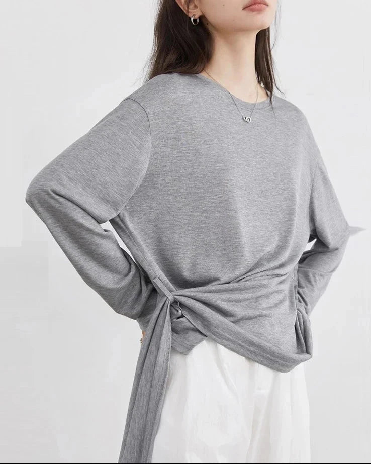 Lightweight Lyocell Long Sleeve Top