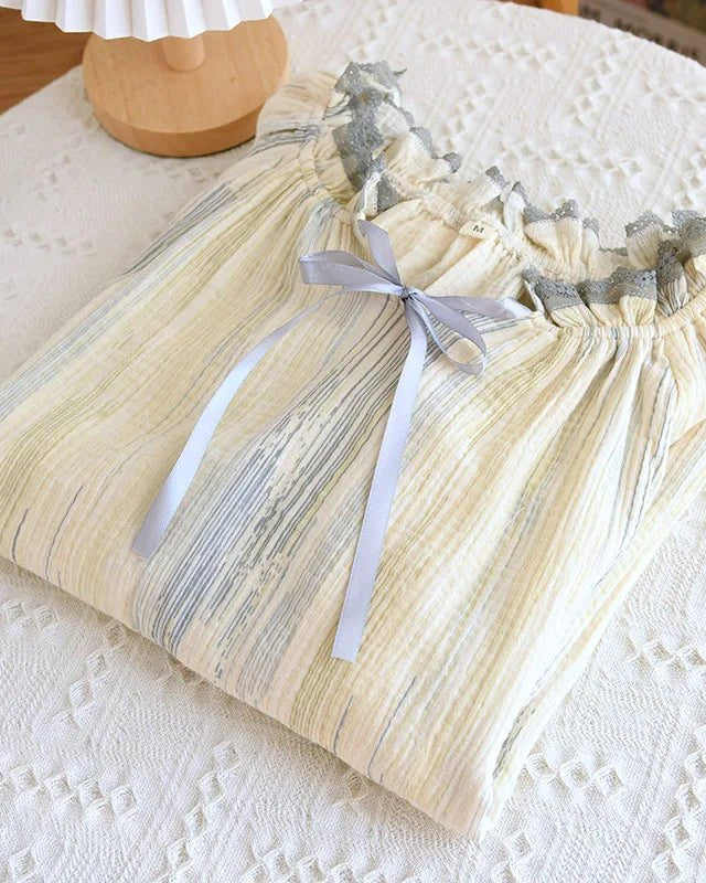 Oversized Short Sleeve Cotton Nightgown