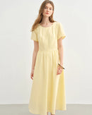 Stylish High-Waisted Slim-Fitting Long Dress