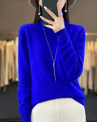 Mink Cashmere Turtleneck Sweater