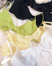 Sexy Ultra-Thin Breathable French Push-Up Bra Set