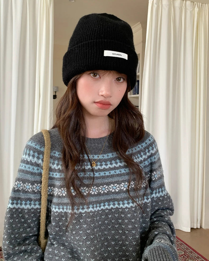 Wool Knit Hat