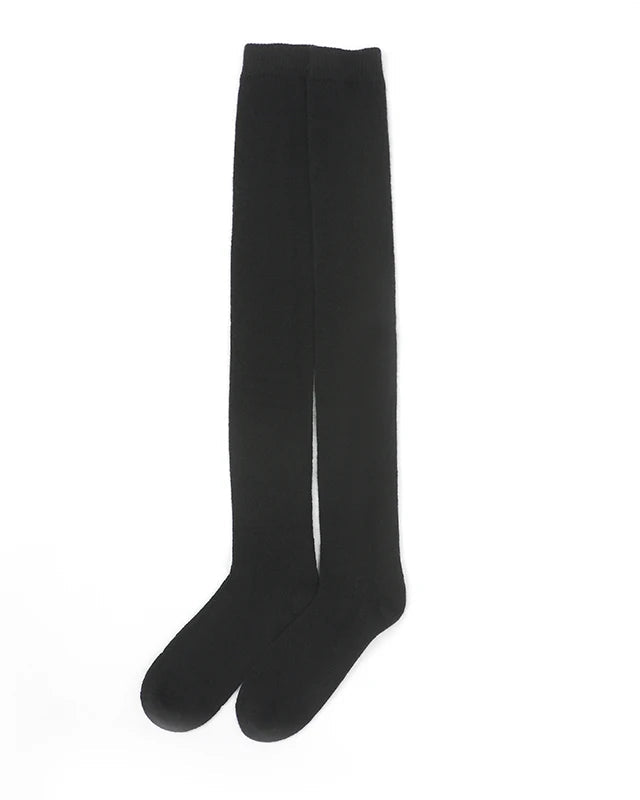 Cashmere Knee-High Stockings