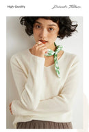 V-Neck Cashmere Basic Jumper