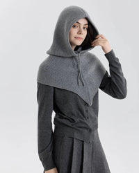 Women's Knit Balaclava Scarf Hat
