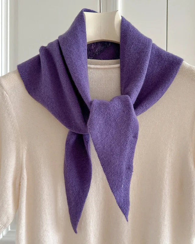 Women's Warm Wool Triangular Scarf