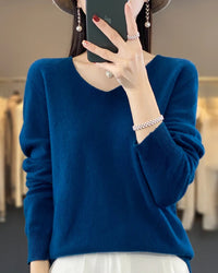 Extrafine Merino Wool V-Neck Sweater