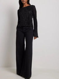 Designers' Lace-Up Long Sleeves Shirt