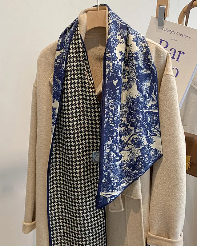 Women's French-Style Polka Dot Scarf