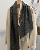 Women's French-Style Polka Dot Scarf