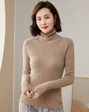Slim-Fit Wool Turtleneck Sweater