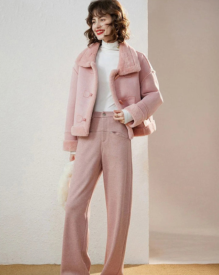 Plus Velvet Thickened Short Jacket
