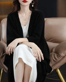 Plus-Size Wool Casual Cardigan Shawl