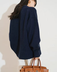 Round Neck Wool Sweater
