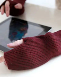 Cashmere Fingerless Arm Warmers