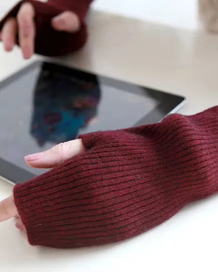 Cashmere Fingerless Arm Warmers