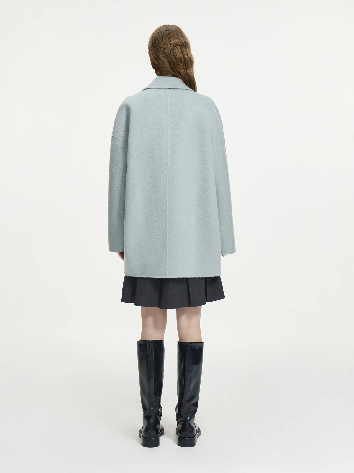 100% Wool Short Woolen Coat
