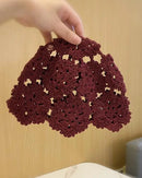 Breathable Hollowed Knit Beret Hat