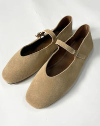 Stylish Low-Cut Lace-Up Round-Toe Flat Shoes