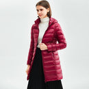 Ultralight Thin Long Puffer Coat