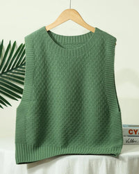 Merino Wool Jacquard Sweater Vest