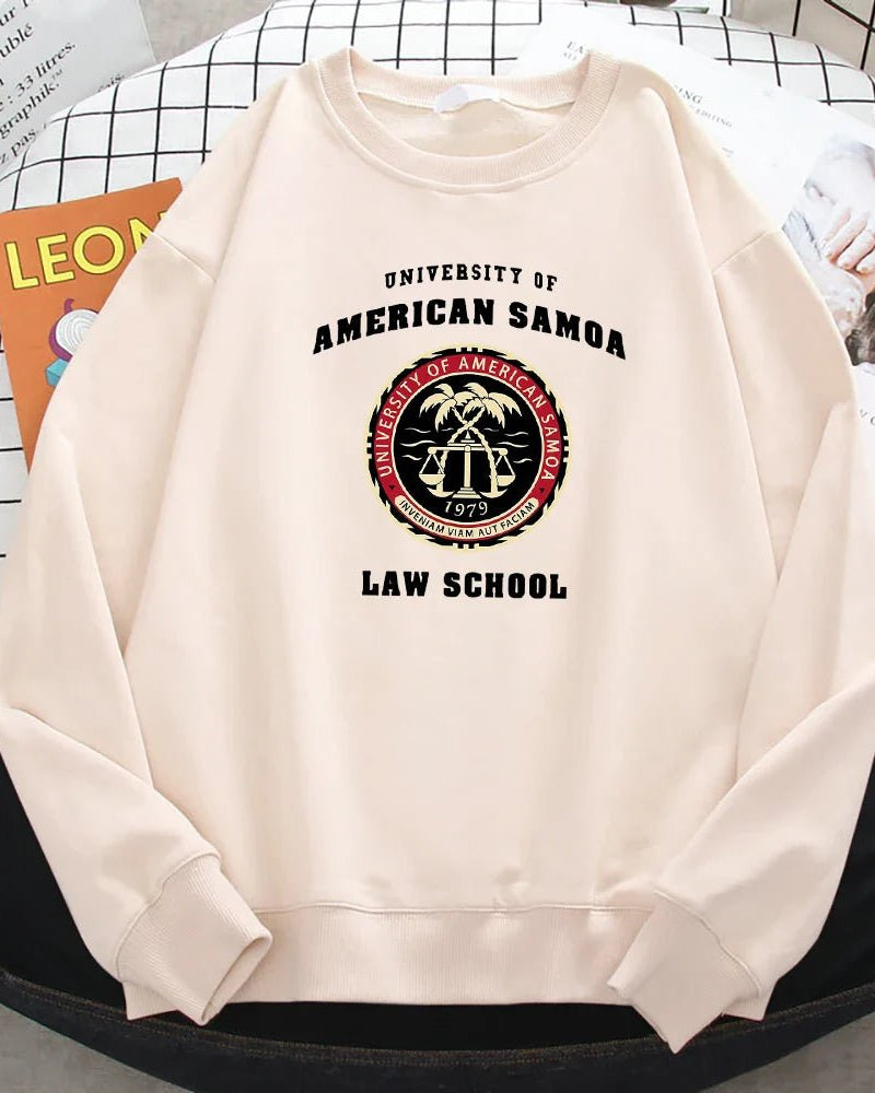Round Neck Basic Sweatshirt