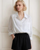 Oversized Cotton Linen Shirt