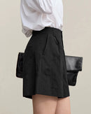 Casual Loose Jacquard Cotton Shorts