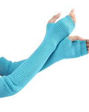 Ribbed Fingerless Arm Warmers