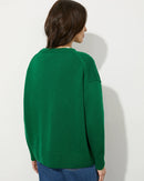 O Neck Knitted Sweater