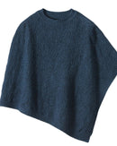 Cable-Knit Cashmere Poncho