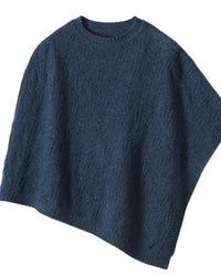 Cable-Knit Cashmere Poncho