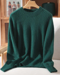 Mink Cashmere Crewneck Sweater