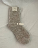 Cashmere Cotton Thermal Crew Socks