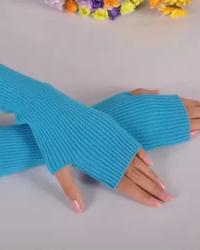Cashmere Fingerless Arm Warmers