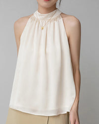 Elegant Halter-Vest Casual Summer Top