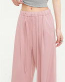 Elastic-Waist Tencel Denim Jeans