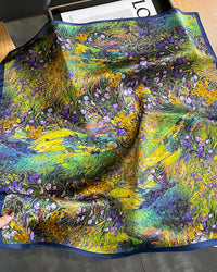 New Women's Silk Printed Scarf