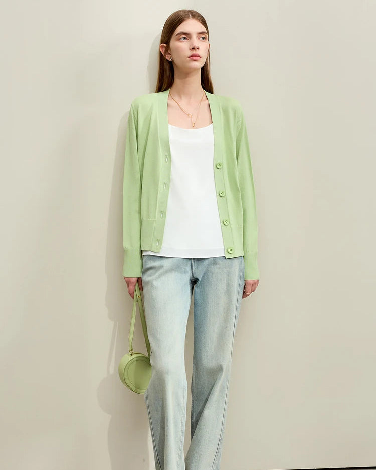 Chiffon Halter-Neck Straight-Cut Tank Top