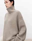 Oversized Cashmere Turtleneck Sweater